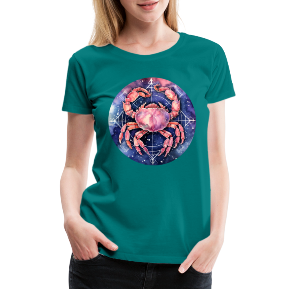 Women’s Mythical Cancer Premium T-Shirt - teal