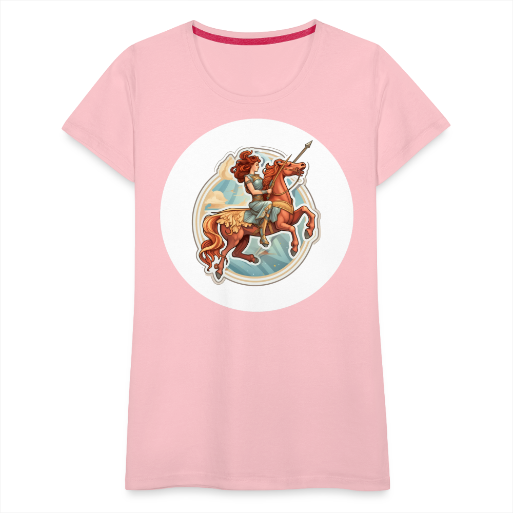 Women’s Symbol Sagittarius Premium T-Shirt - pink