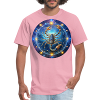 Thumbnail for Men's Symbol Scorpio Classic T-Shirt - pink