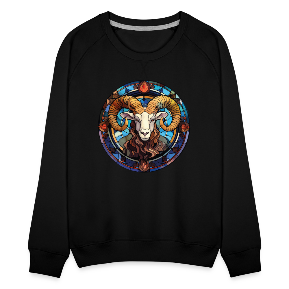 Women’s Mosaic Aries Premium Sweatshirt - black