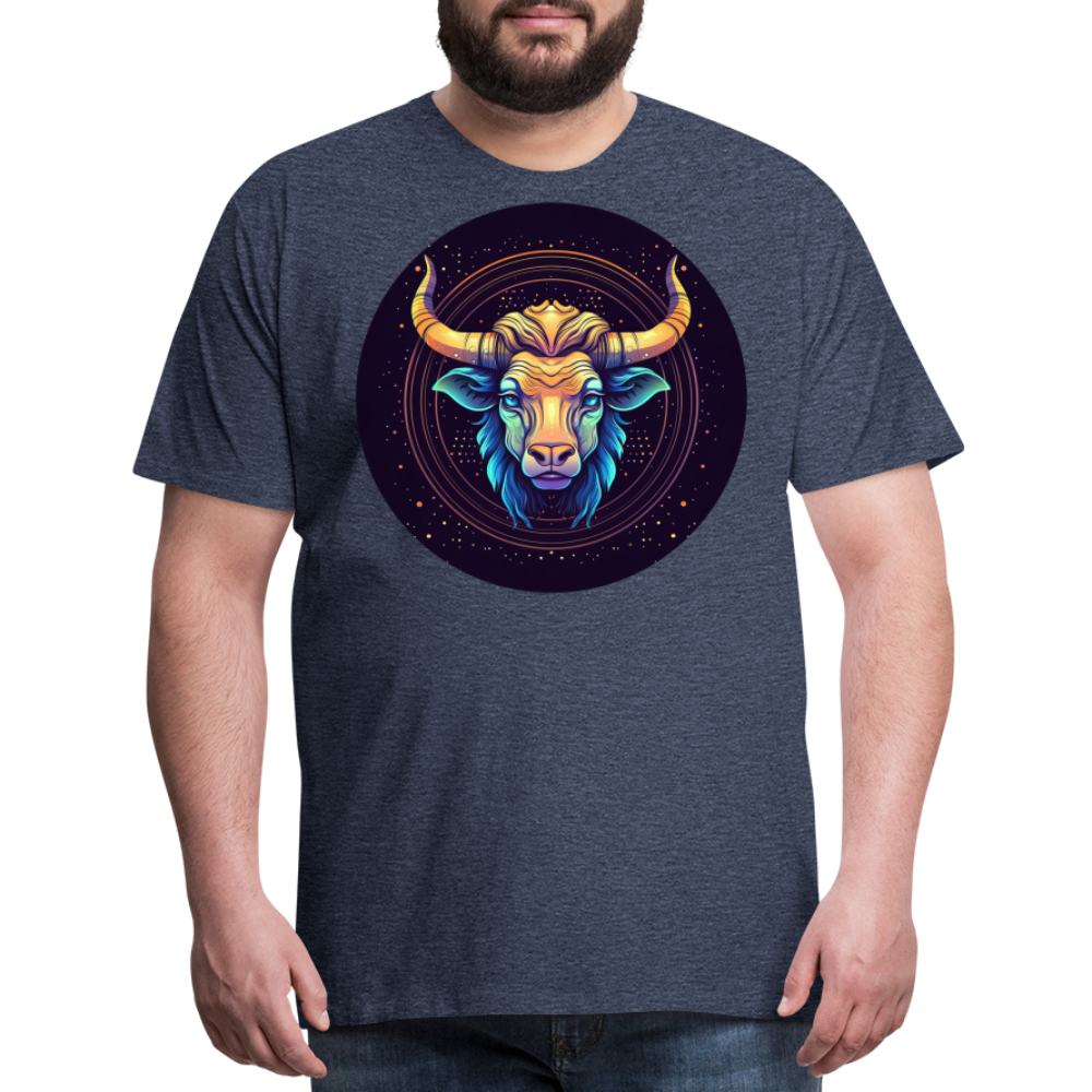 Men's Magic Taurus Premium T-Shirt - heather blue