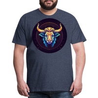 Thumbnail for Men's Magic Taurus Premium T-Shirt - heather blue