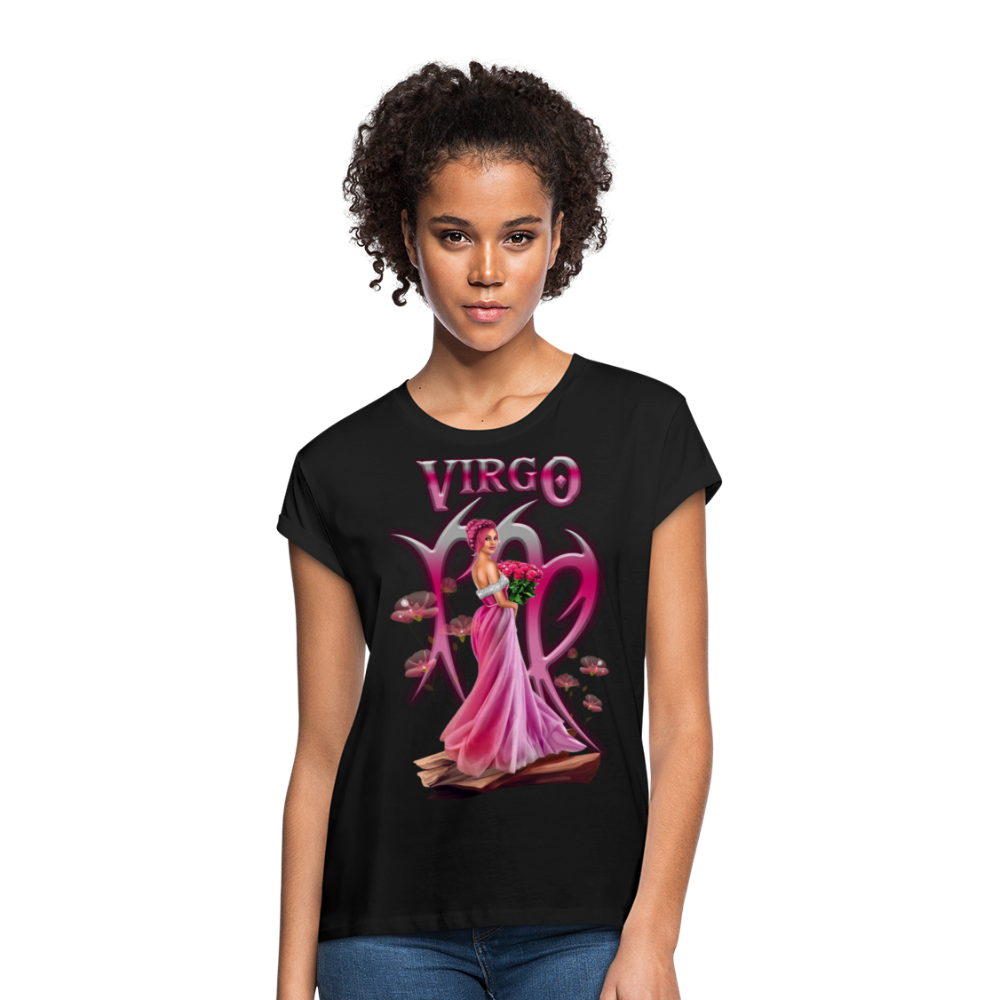 Women's Astral Virgo Relaxed Fit T-Shirt - black