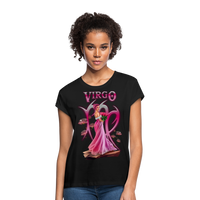 Thumbnail for Women's Astral Virgo Relaxed Fit T-Shirt - black