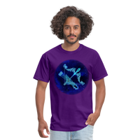 Thumbnail for Men's Stellar Sagittarius Classic T-Shirt - purple