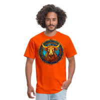 Thumbnail for Men's Mosaic Taurus Classic T-Shirt - orange