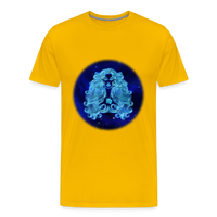 Thumbnail for Men's Virgo Premium T-Shirt - sun yellow