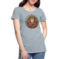 Thumbnail for Women’s Mythical Virgo Premium T-Shirt - heather ice blue