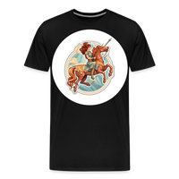 Thumbnail for Men's Symbol Sagittarius Premium T-Shirt - black