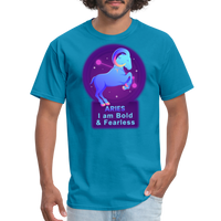 Thumbnail for Men's Neon Aries Classic T-Shirt - turquoise