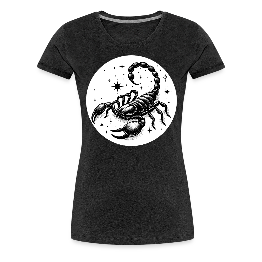 Women’s Magic Scorpio Premium T-Shirt - charcoal grey