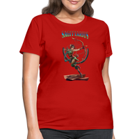 Thumbnail for Astral Sagittarius Women's T-Shirt - red