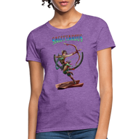 Thumbnail for Astral Sagittarius Women's T-Shirt - purple heather