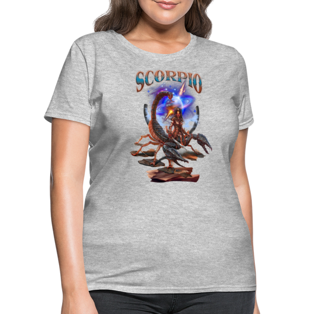 Women's Astral Scorpio T-Shirt - heather gray