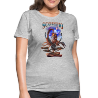 Thumbnail for Women's Astral Scorpio T-Shirt - heather gray