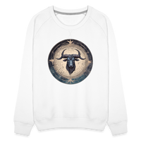 Thumbnail for Women’s Mythical Taurus Premium Sweatshirt - white