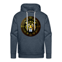 Thumbnail for Men’s Mythical Leo Premium Hoodie - heather denim