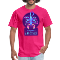 Thumbnail for Men's Neon Scorpio Classic T-Shirt - fuchsia