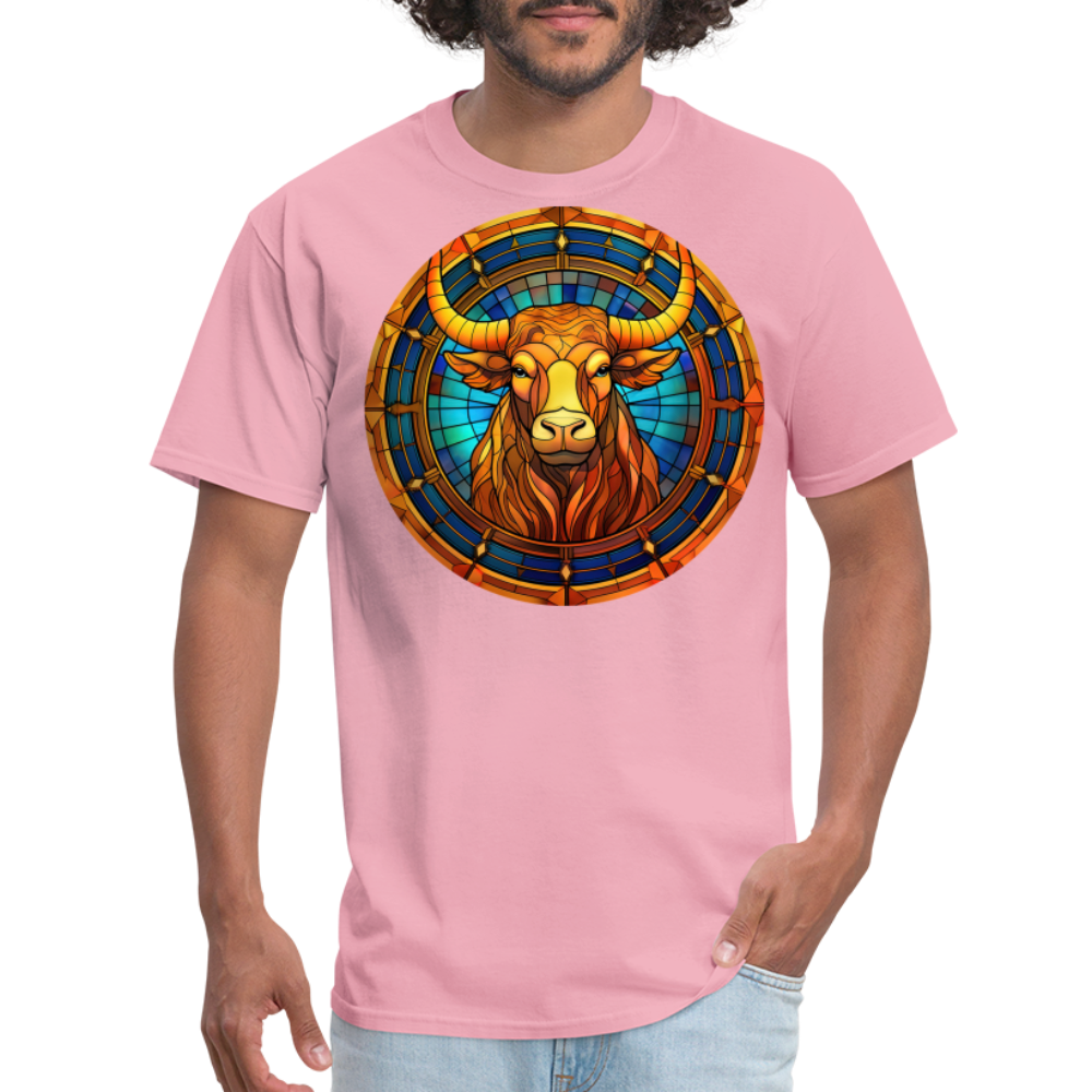 Men's Mosaic Taurus Classic T-Shirt - pink