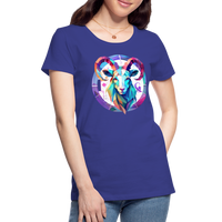 Thumbnail for Women’s Mythical Aries Premium T-Shirt - royal blue