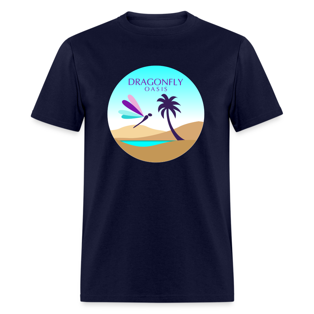 Men's Dragonfly 2nd Logo Classic T-Shirt - navy