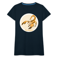 Thumbnail for Women’s Mosaic Scorpio Premium T-Shirt - deep navy