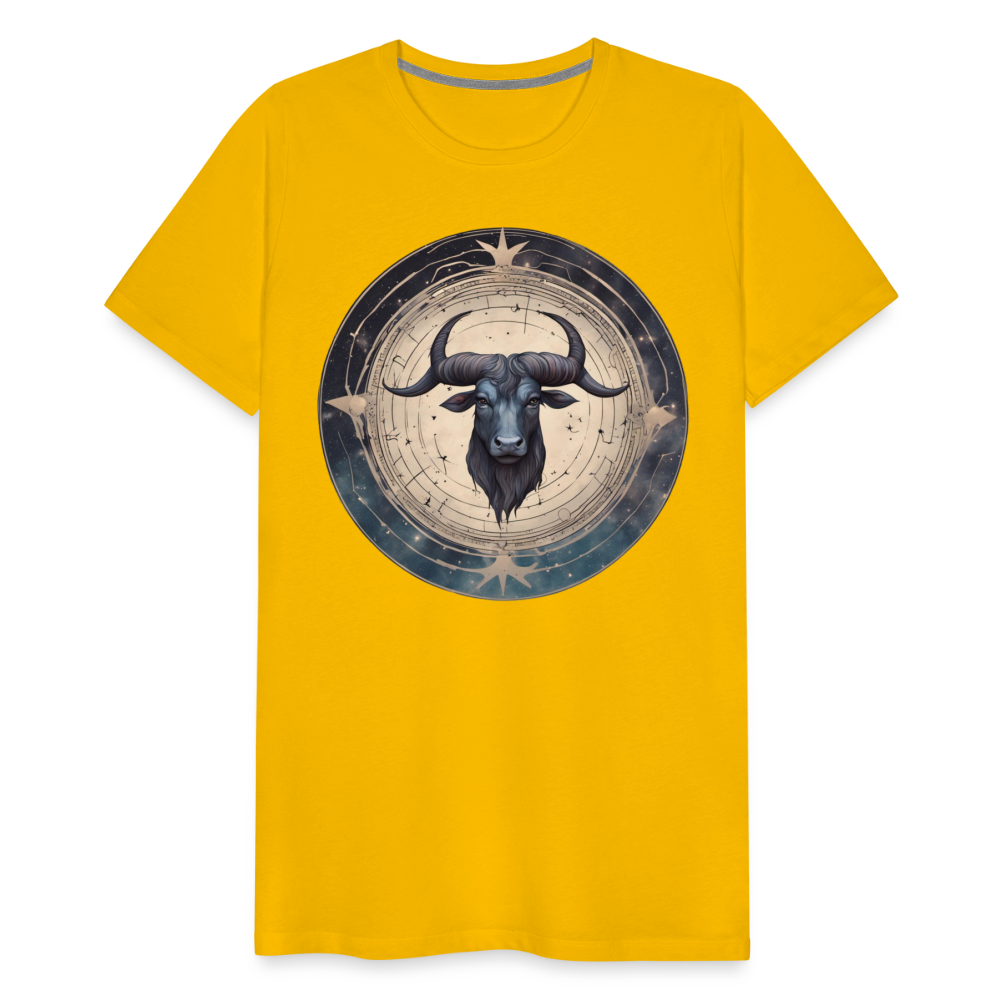 Men's Mythical Taurus Premium T-Shirt - sun yellow