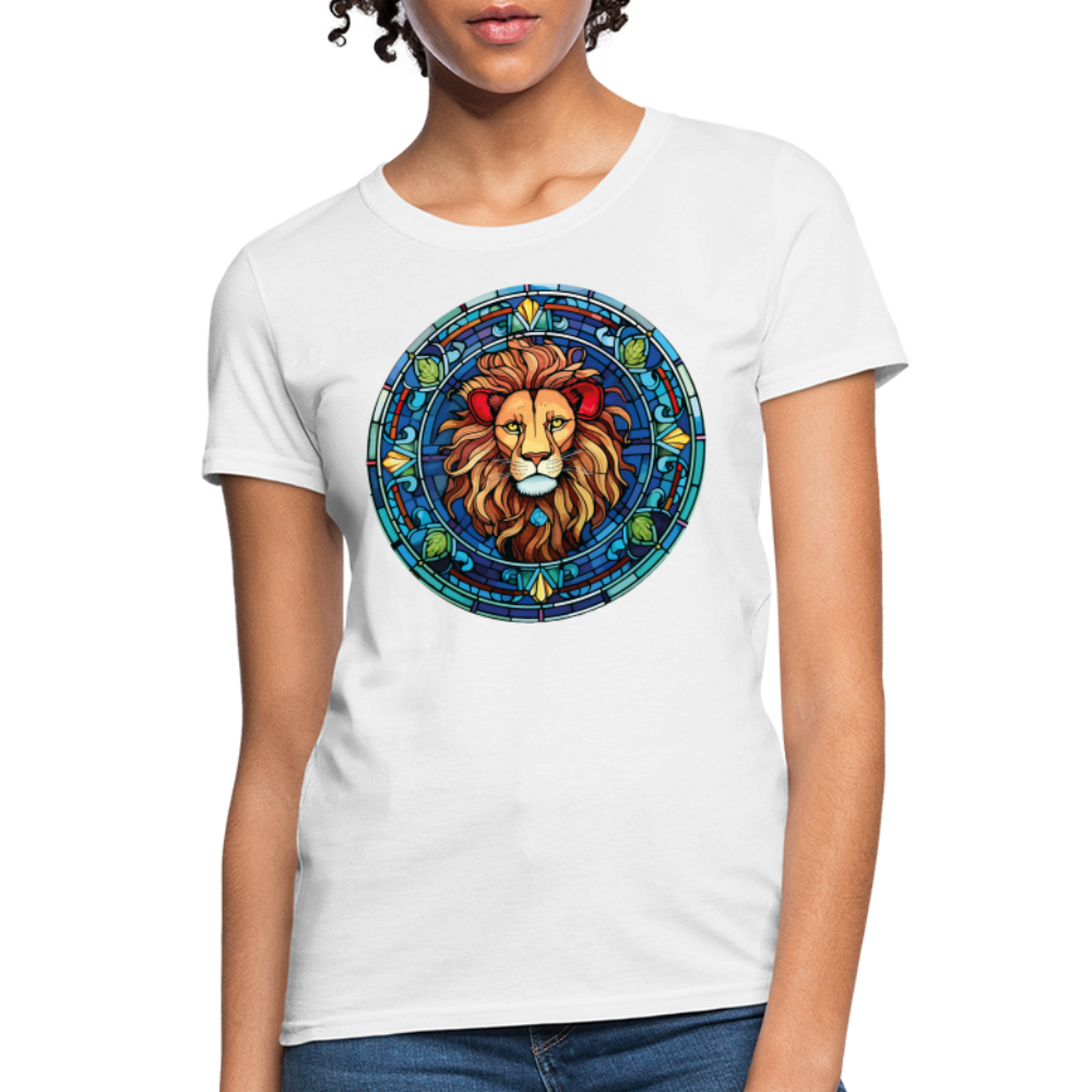 Women's Mosaic Leo T-Shirt - white