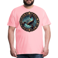 Thumbnail for Men's Mythical Scorpio Premium T-Shirt - pink