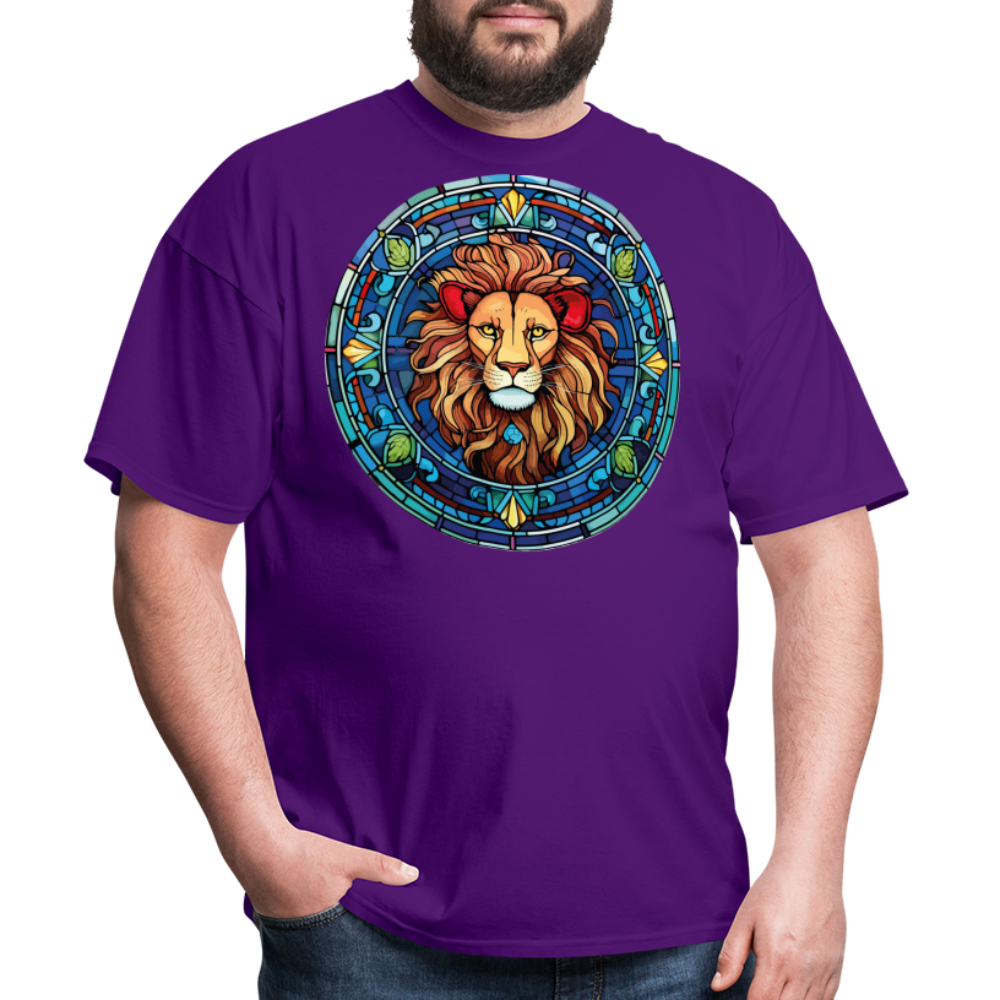 Men's Mosaic Leo Classic T-Shirt - purple