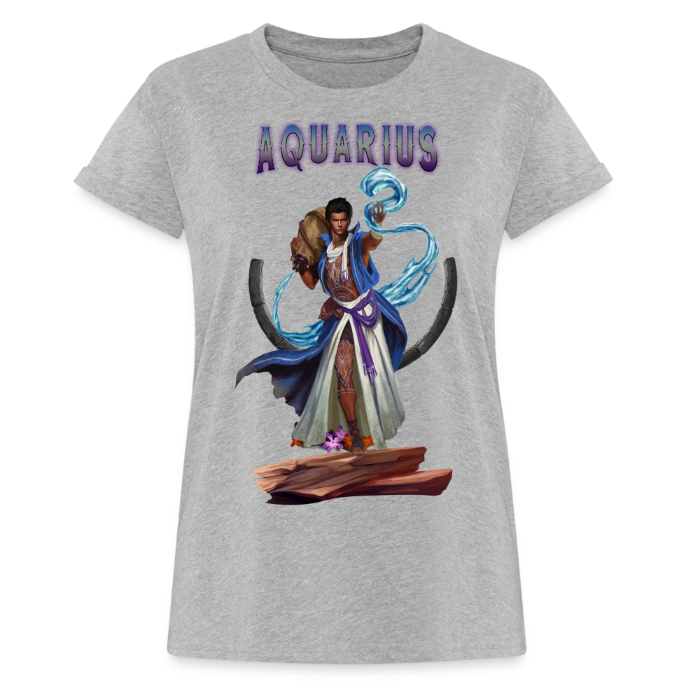 Women's Aquarius Relaxed Fit T-Shirt - heather gray