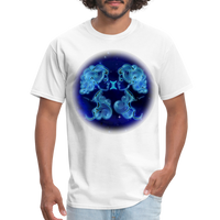 Thumbnail for Men's Stellar Gemini Classic T-Shirt - white