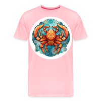 Thumbnail for Men's Symbol Cancer Premium T-Shirt - pink