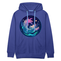 Thumbnail for Men’s Magic Aquarius Premium Hoodie - royal blue