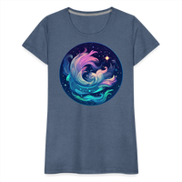 Thumbnail for Women’s Magic Aquarius Premium T-Shirt - heather blue