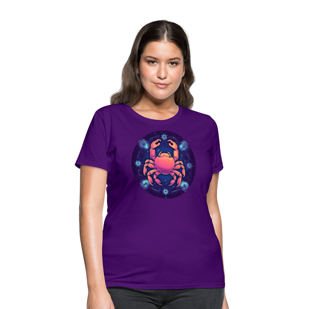 Women's Magic Cancer T-Shirt - purple