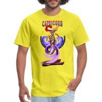 Thumbnail for Men's Astral Capricorn Classic T-Shirt - yellow