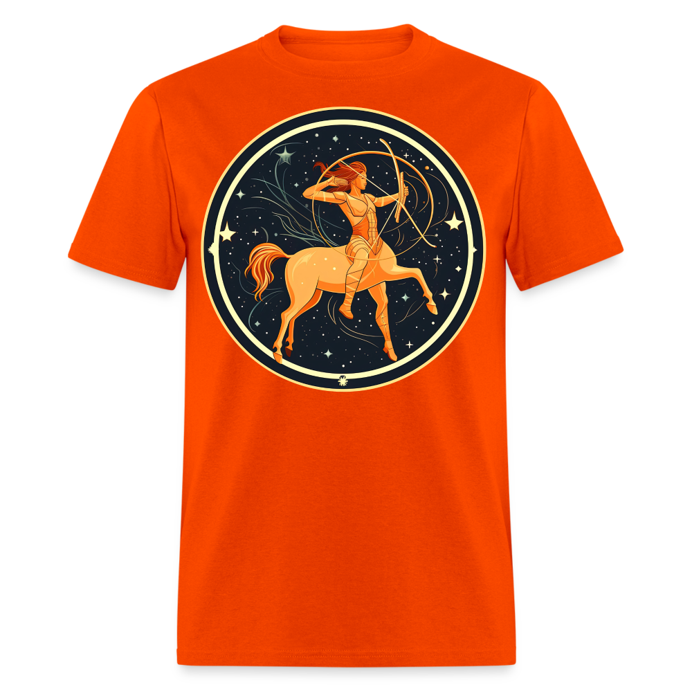 Men's Mystic Sagittarius Classic T-Shirt - orange