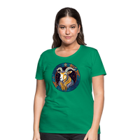 Thumbnail for Women’s Mythical Capricorn Premium T-Shirt - kelly green