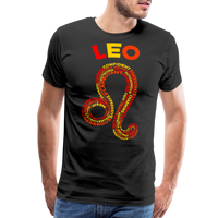 Thumbnail for Men's Power Words Leo Premium T-Shirt - black