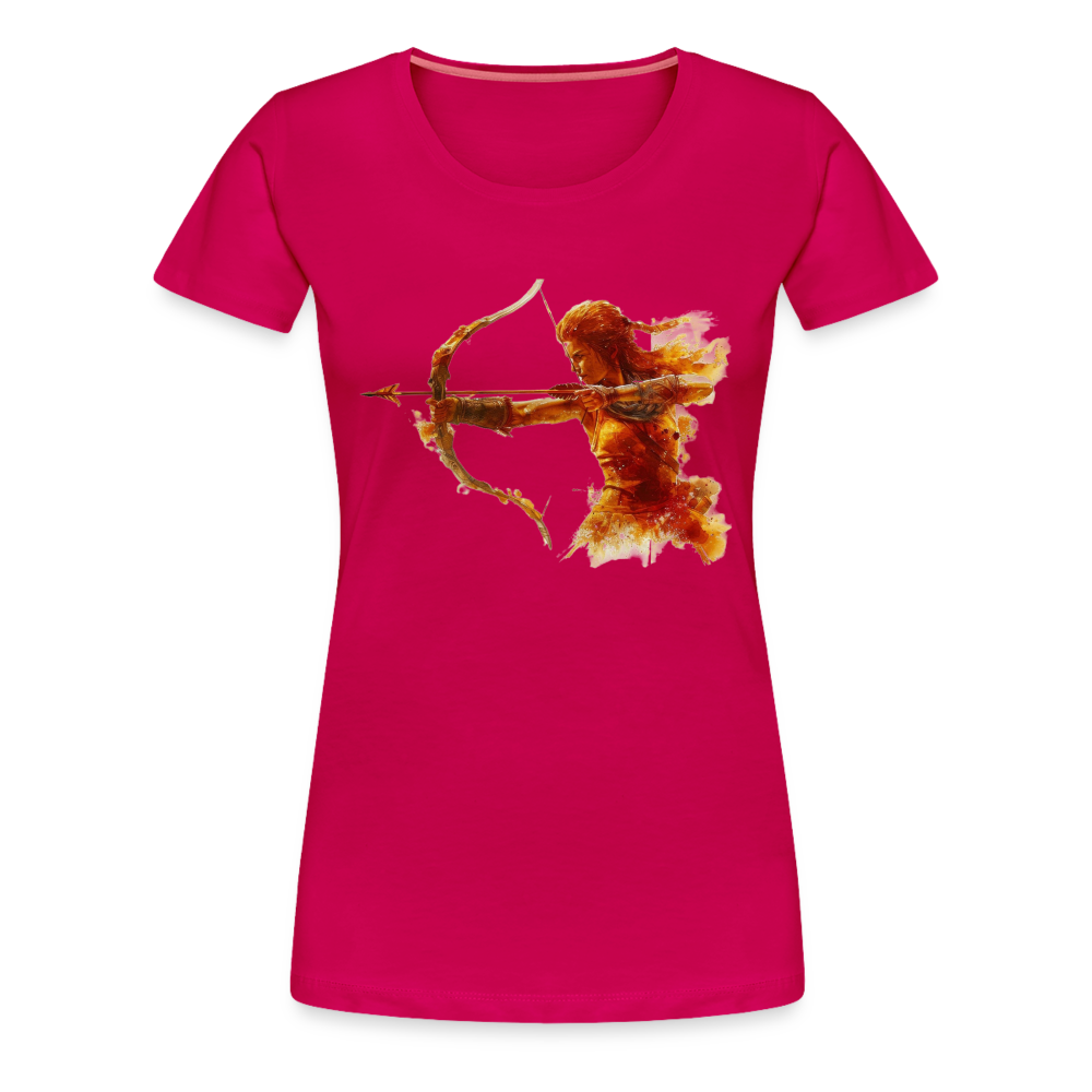 Women’s Mythical Sagittarius Premium T-Shirt - dark pink