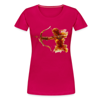 Thumbnail for Women’s Mythical Sagittarius Premium T-Shirt - dark pink