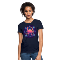 Thumbnail for Women's Magic Cancer T-Shirt - navy