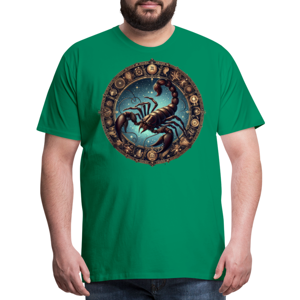 Men's Mythical Scorpio Premium T-Shirt - kelly green