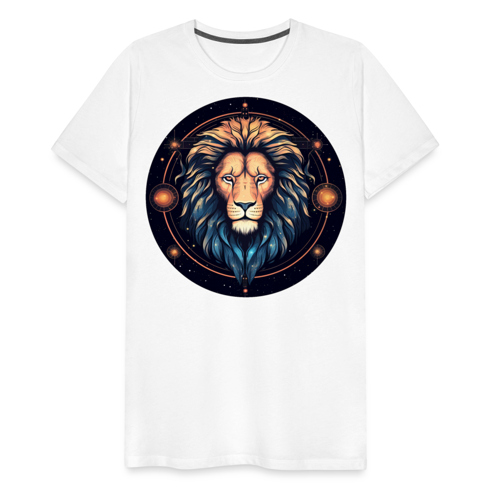 Men's Magic Leo Premium T-Shirt - white