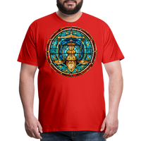 Thumbnail for Men's Mosaic Libra Premium T-Shirt - red