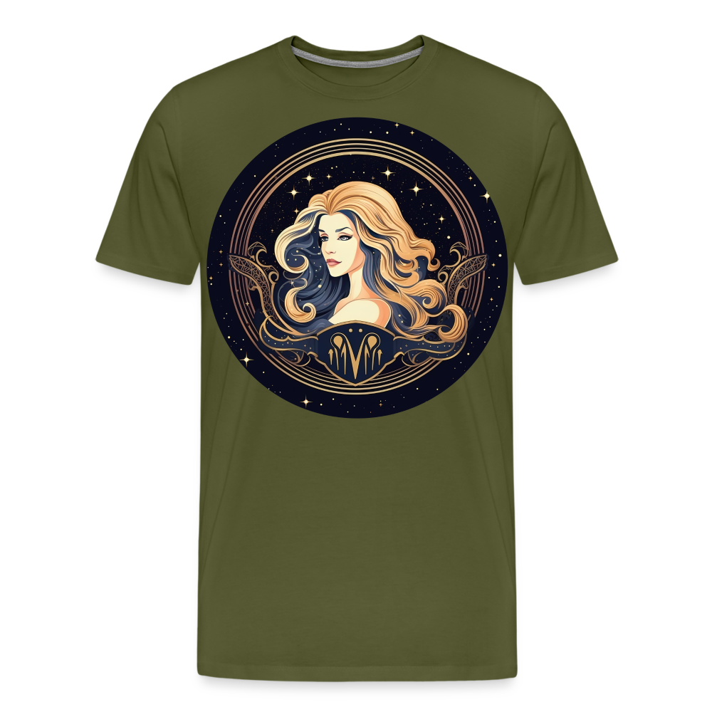 Men's Mystic Virgo Premium T-Shirt - olive green