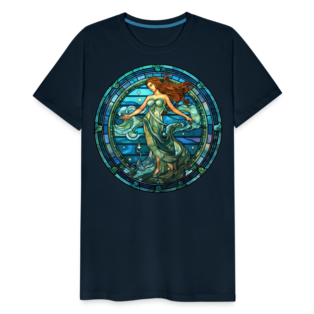 Men's Mosaic Aquarius Premium T-Shirt - deep navy