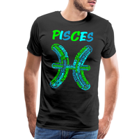 Thumbnail for Men's Power Words Pisces Premium T-Shirt - black