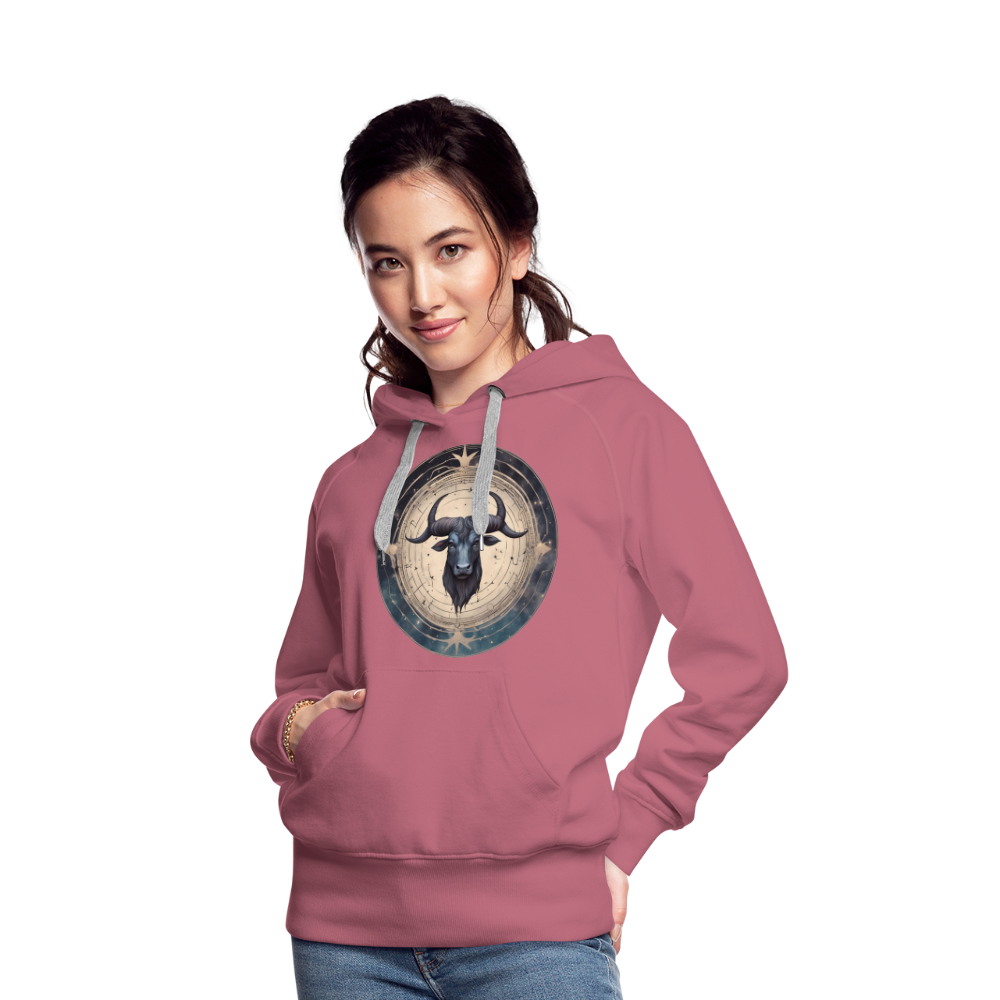 Women’s Mythical Taurus Premium Hoodie - mauve